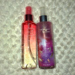 Victoria’s Secret wave spray & a shimmer mist